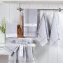 Wash Towel Set (10 Pieces) Pötikareli - Grey Grey
White