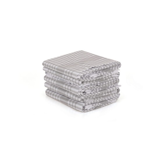 Hermia Wash Towel Set (10 Pieces) Pötikareli - Grey Grey
White