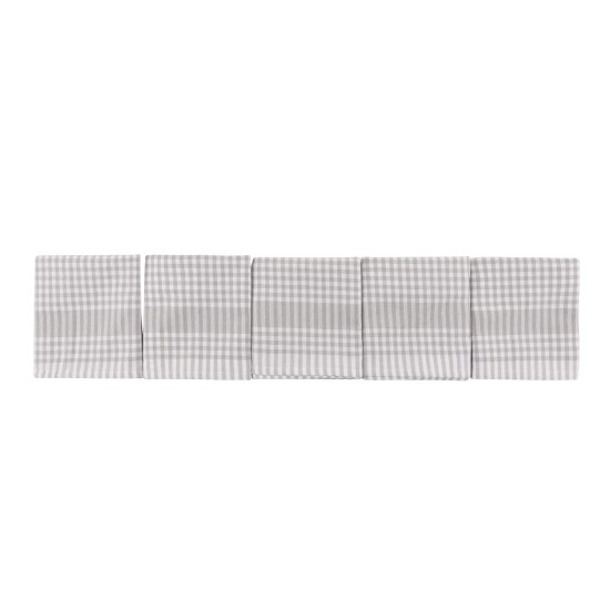 Hermia Wash Towel Set (10 Pieces) Pötikareli - Grey Grey
White