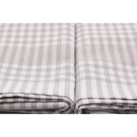 Hermia Wash Towel Set (10 Pieces) Pötikareli - Grey Grey
White