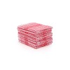 Hermia Wash Towel Set (10 Pieces) Pötikareli - Red Red
White