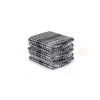 Hermia Wash Towel Set (10 Pieces) Pötikareli - Black Black
White