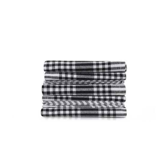 Wash Towel Set (10 Pieces) Pötikareli - Black Black
White Hermia Wash Towel Set (10 Pieces) Pötikareli - Black Black
White