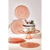 Dessert Plate Set (7 Pieces) Goblen - Rose Rose