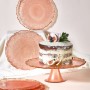 Dessert Plate Set (7 Pieces) Goblen - Rose Rose