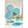 Dessert Plate Set (7 Pieces) Goblen - Turquoise Turquoise
