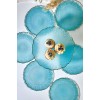 Dessert Plate Set (7 Pieces) Goblen - Turquoise Turquoise