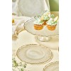 Dessert Plate Set (7 Pieces) Goblen - Transparent Transparent
