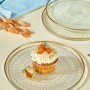 Dessert Plate Set (6 Pieces) Serenity Transparent