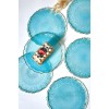 Dessert Plate Set (6 Pieces) Goblen - Turquoise Turquoise