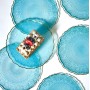 Dessert Plate Set (6 Pieces) Goblen - Turquoise Turquoise