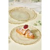 Dessert Plate Set (6 Pieces) Goblen - Transparent Transparent