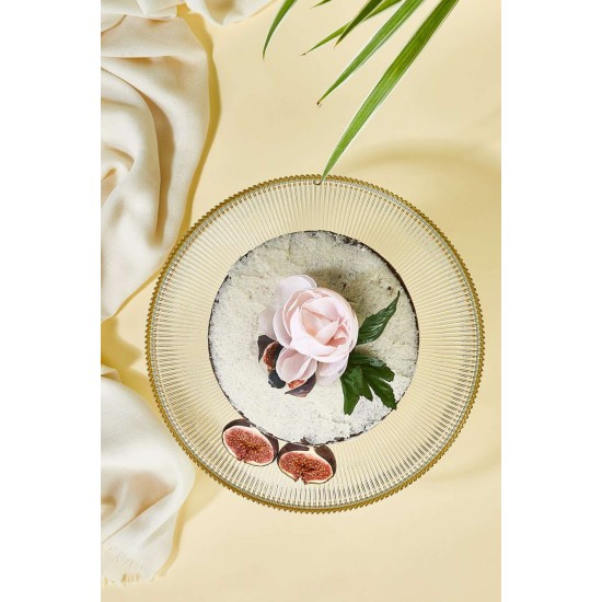 Cake Serving Plate Paris 28 Transparent Cake Serving Plate Paris 28 Transparent