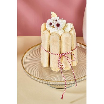 Cake Serving Plate Paris 21 Transparent