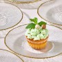 Dessert Plate Set (6 Pieces) Ekol Transparent