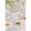 Dessert Plate Set (6 Pieces) Ekol Transparent