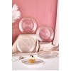 Dessert Plate Set (6 Pieces) Ares Transparent