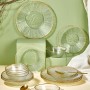 Dinner Set (24 Pieces) Ekol Transparent