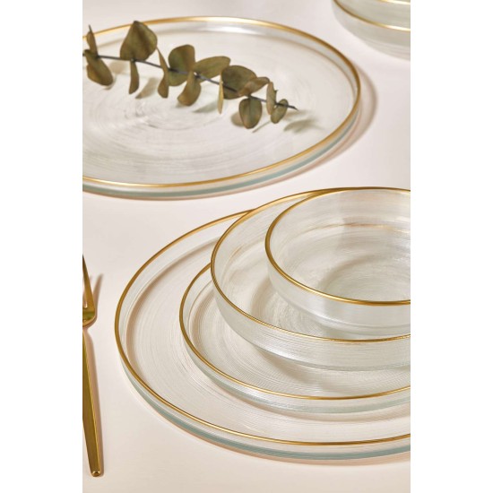 Dinner Set (24 Pieces) IP Transparent Dinner Set (24 Pieces) IP Transparent
