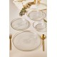 Dinner Set (24 Pieces) IP Transparent Dinner Set (24 Pieces) IP Transparent