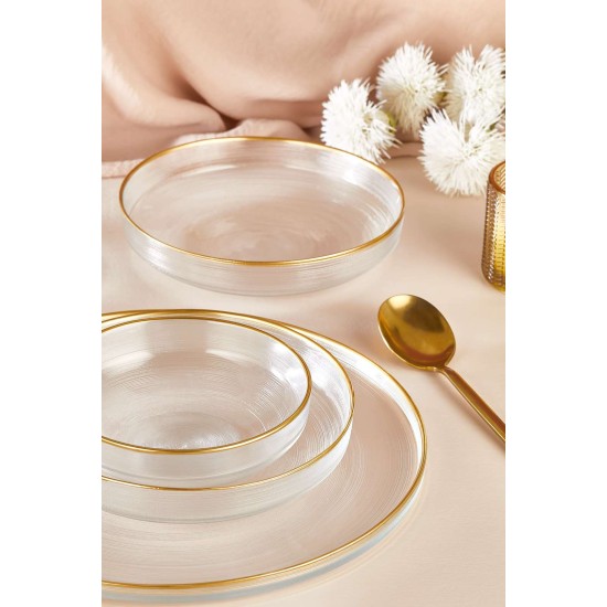 Dinner Set (18 Pieces) IP Transparent Dinner Set (18 Pieces) IP Transparent