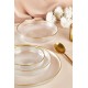 Dinner Set (18 Pieces) IP Transparent Dinner Set (18 Pieces) IP Transparent