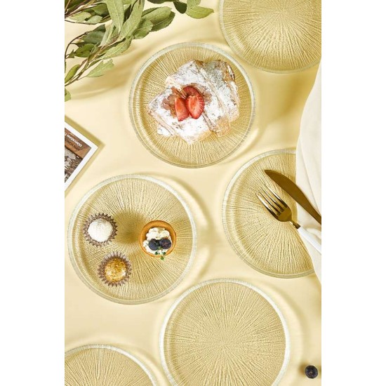 Dessert Plate Set (6 Pieces) Rexi Transparent Dessert Plate Set (6 Pieces) Rexi Transparent