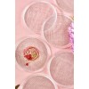 Dessert Plate Set (6 Pieces) Felix Transparent