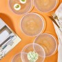 Dessert Plate Set (6 Pieces) Mina 16 Transparent