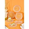 Dessert Plate Set (6 Pieces) Mina 16 Transparent