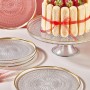 Dessert Plate Set (7 Pieces) Serenity - Transparent Transparent