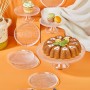 Dessert Plate Set (9 Pieces) Felix - Transparent Transparent