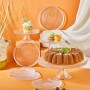 Dessert Plate Set (9 Pieces) Felix - Transparent Transparent