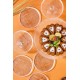 Dessert Plate Set (9 Pieces) Felix - Transparent Transparent Dessert Plate Set (9 Pieces) Felix - Transparent Transparent