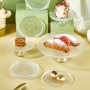 Dessert Plate Set (9 Pieces) Mina - Transparent Transparent