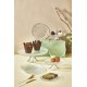 Dessert Plate Set (9 Pieces) Rexi - Transparent Transparent