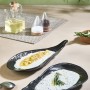 Service Plate Set (2 Pieces) İstiridye - Black Black