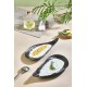 Service Plate Set (2 Pieces) İstiridye - Black Black