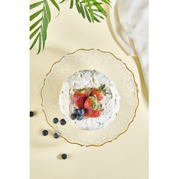Cake Serving Plate Goblen - Transparent Transparent