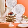 Dessert Plate Set (7 Pieces) Punti - White White