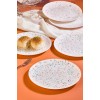 Dessert Plate Set (6 Pieces) Punti - White White