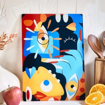 Cutting Board Mind Multicolor