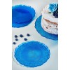 Dessert Plate Set (7 Pieces) Goblen7 - Blue Blue
