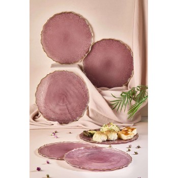 Plate Set (6 Pieces) Goblen6 - Plum Plum