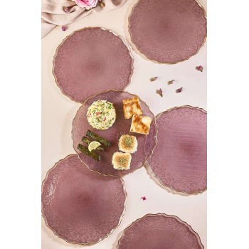 Plate Set (6 Pieces) Goblen6 - Plum Plum