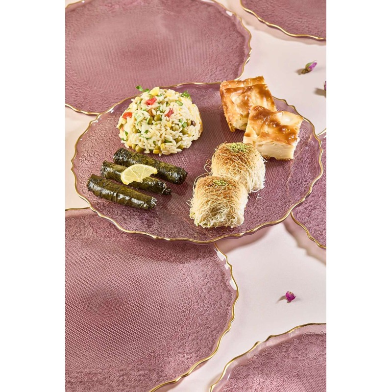 Plate Set (6 Pieces) Goblen6 - Plum Plum