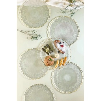 Plate Set (6 Pieces) Goblen6 - Transparent Transparent