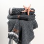 Hand Towel Set (3 Pieces) Denim - Anthracite Anthracite