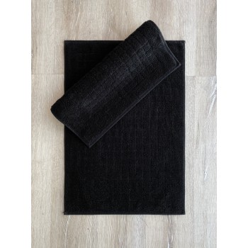 Bathmat Set (2 Pieces) Kare - Black Black