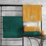 Towel Set (4 Pieces) Hamam Setı Colorful - Green, Yellow Green
Yellow